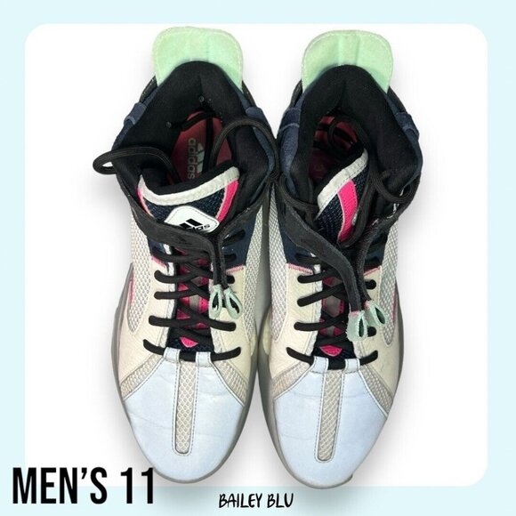 Adidas Posterize Trifecta White Reflective Basketball Shoe EG6875 Sz 11 - Picture 5 of 10